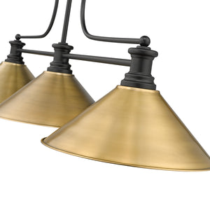 Melange 3 Light Billiard
