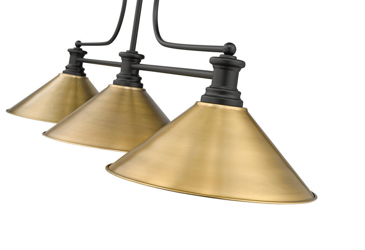 Melange 3 Light Billiard