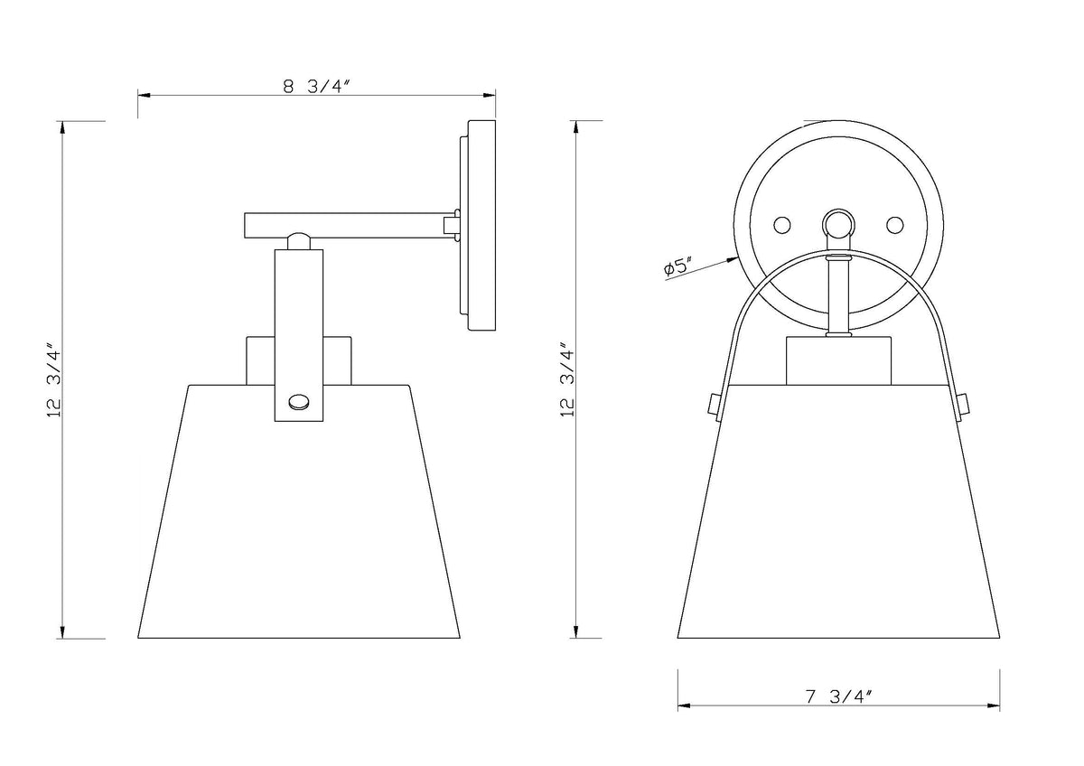 Z-Studio 1 Light Wall Sconce