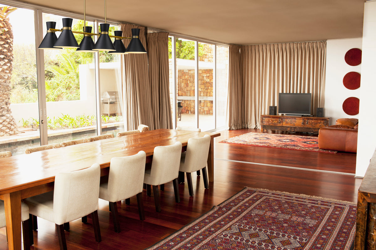 Soriano 6 Light Linear Chandelier