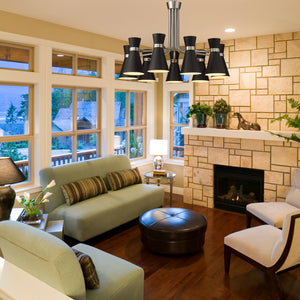 Soriano 9 Light Chandelier