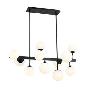 Midnetic 11 Light Linear Chandelier