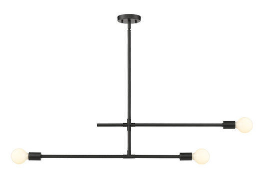 Modernist 3 Light Chandelier
