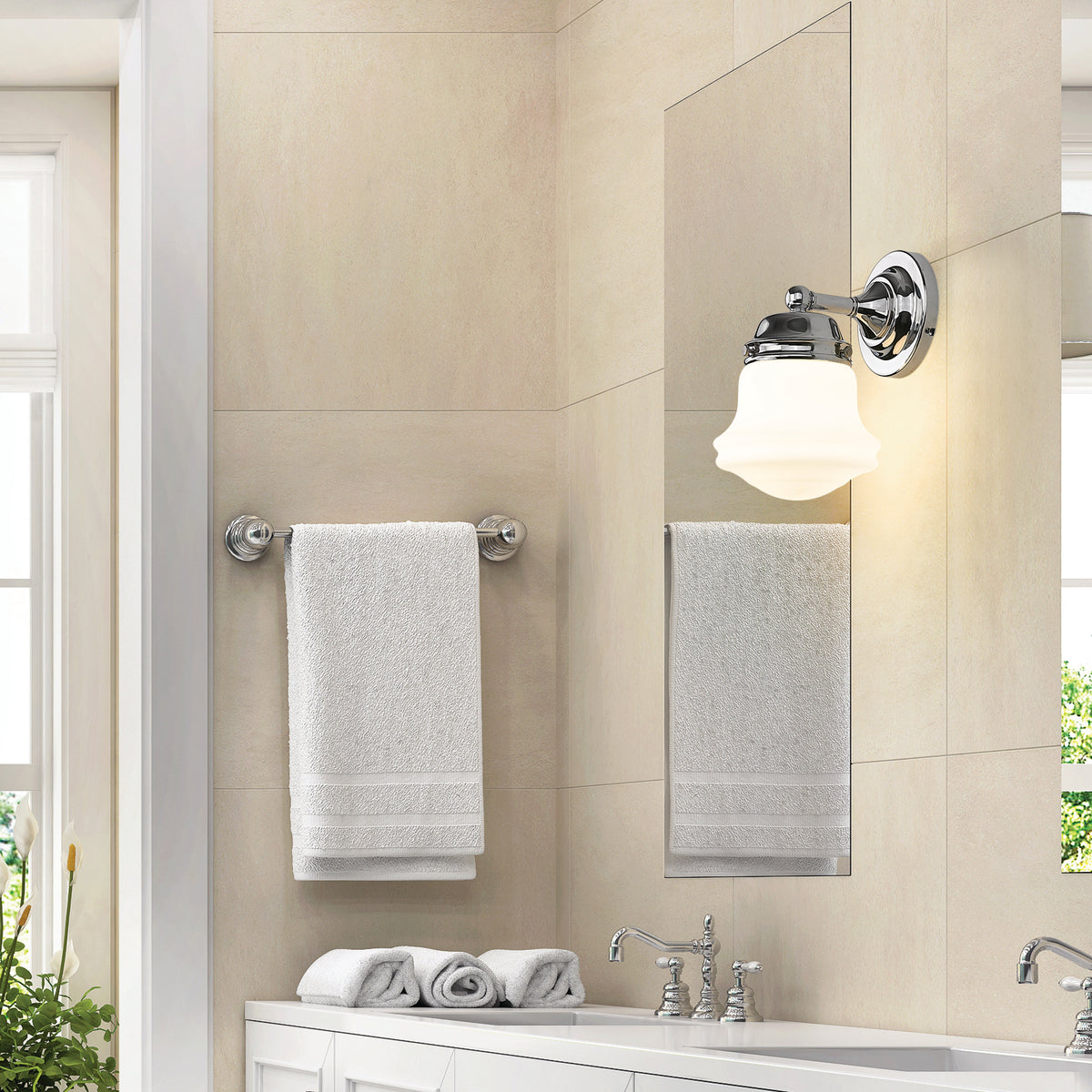 Vaughn 1 Light Wall Sconce