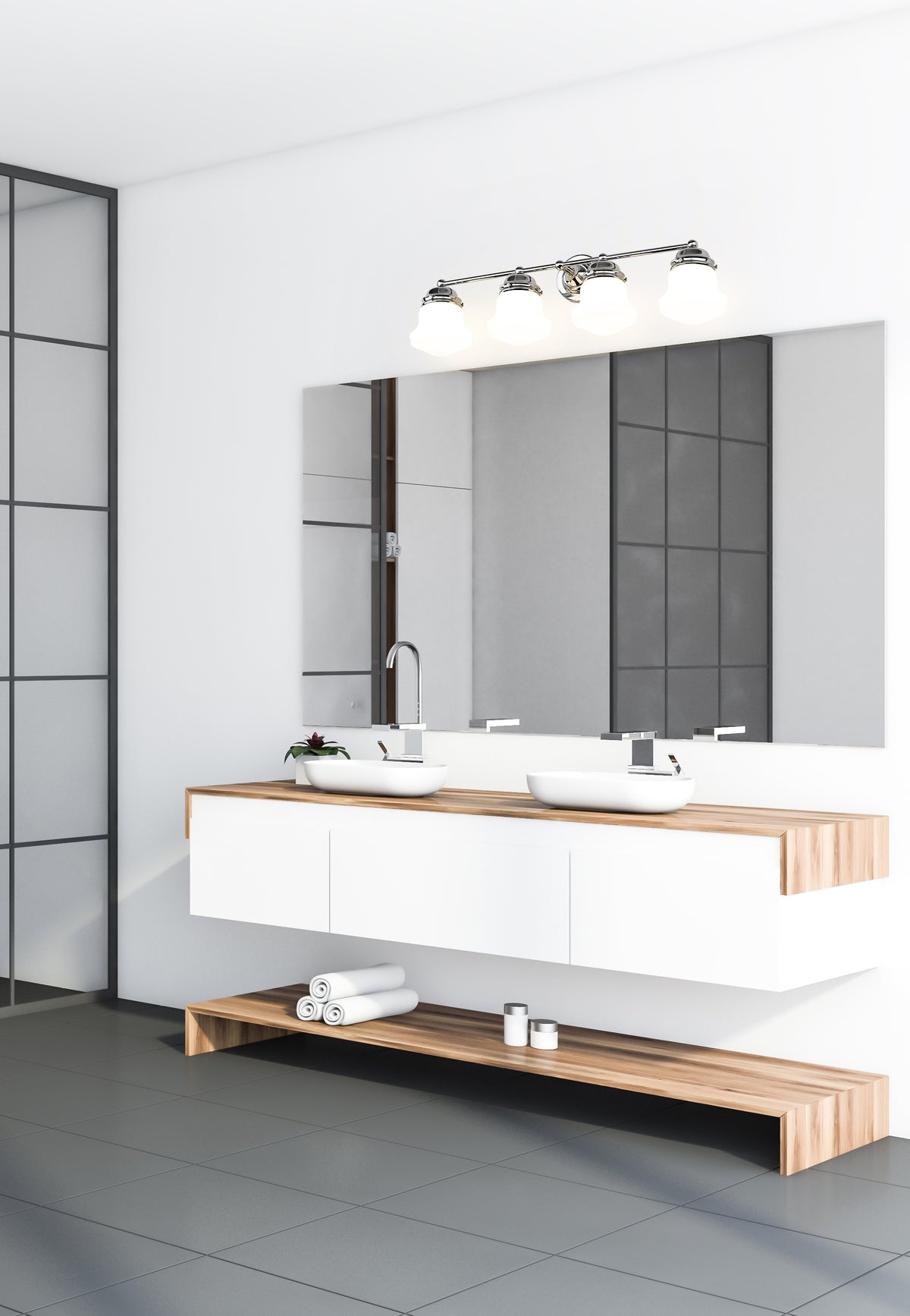 Vaughn 4 Light Vanity