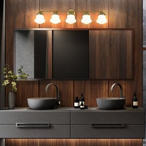 Vaughn 5 Light Vanity