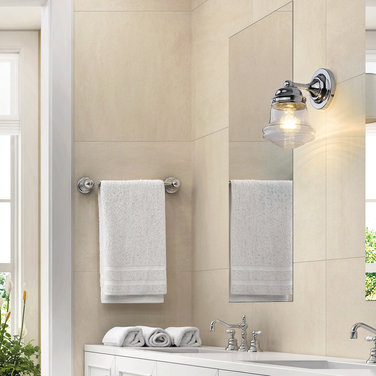 Vaughn 1 Light Wall Sconce