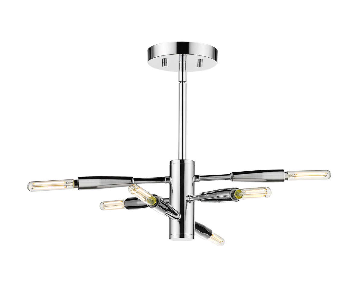 Ascension 6 Light Semi Flush Mount