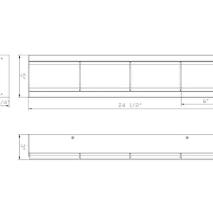 Gibraltar 25" Integrated LED Vanity