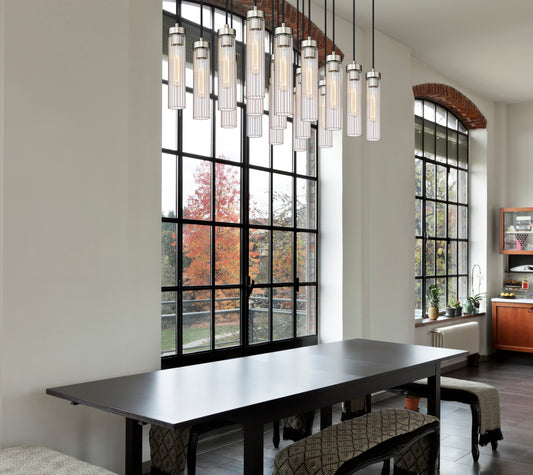 Beau 17 Light Linear Chandelier