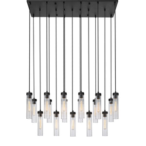 Beau 17 Light Linear Chandelier