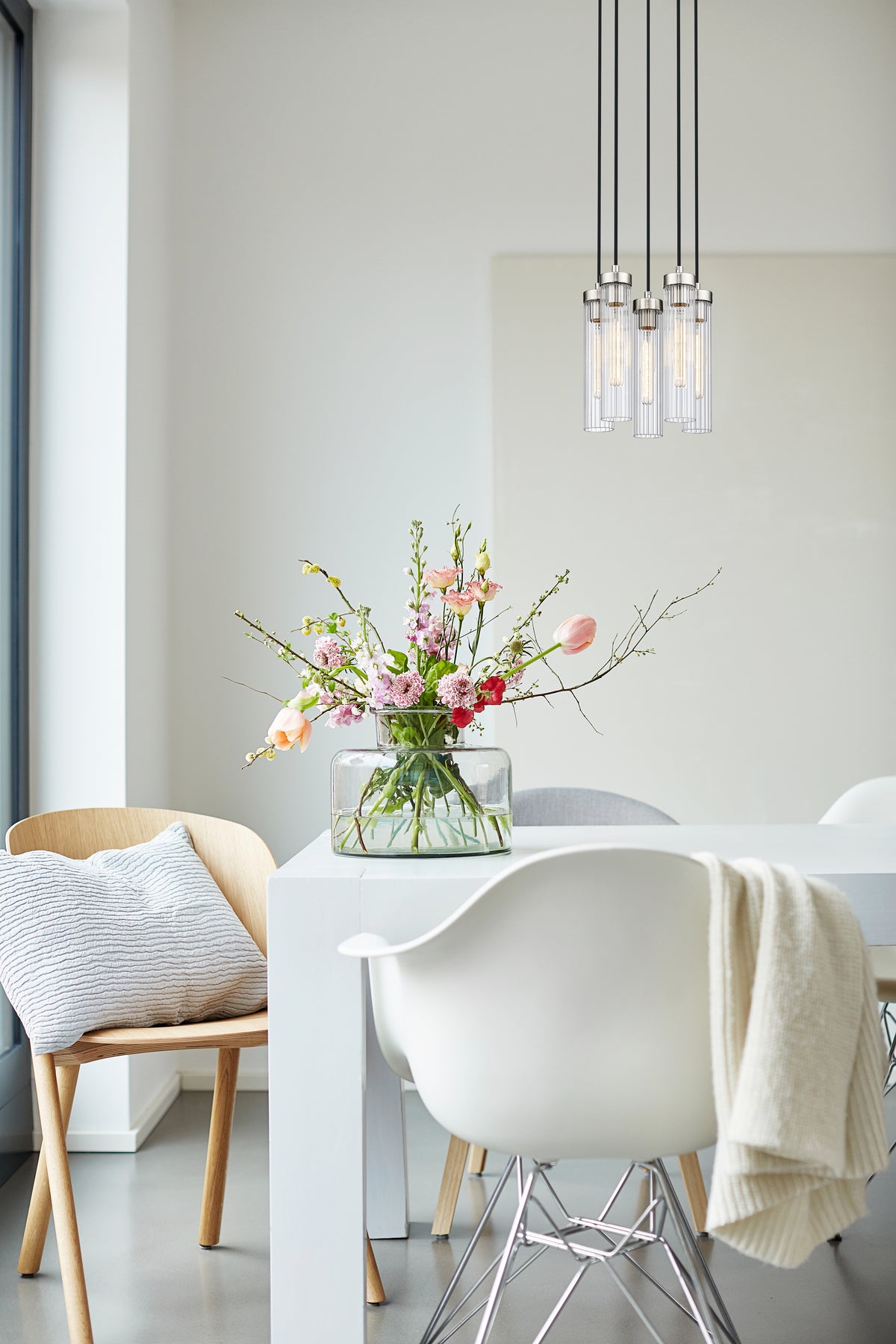 Beau 5 Light Chandelier