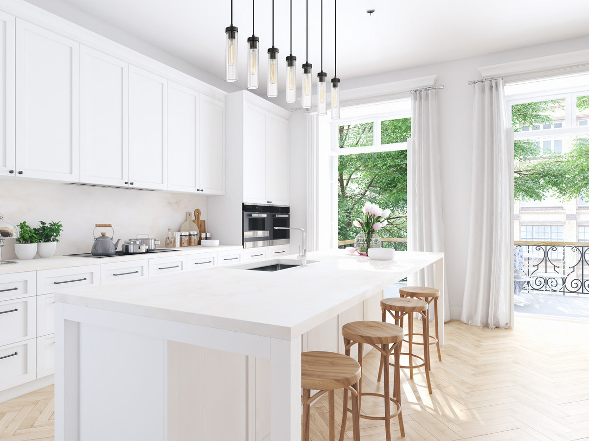Beau 7 Light Linear Chandelier