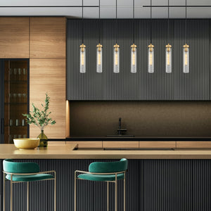 Beau 7 Light Linear Chandelier