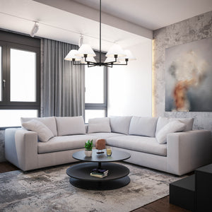 Leila 6 Light Chandelier