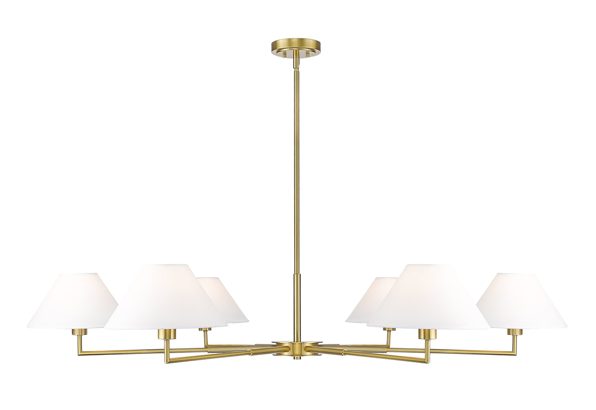 Leila 6 Light Chandelier