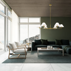Leila 6 Light Chandelier