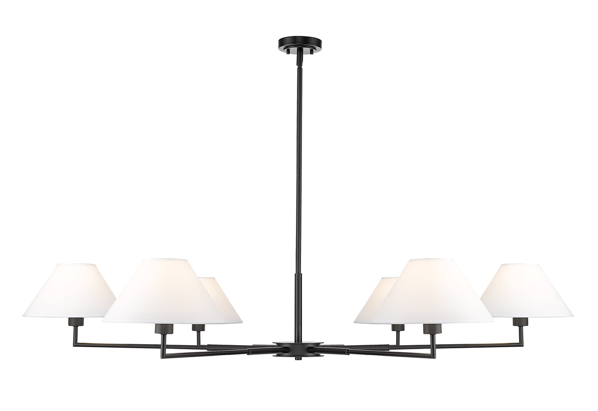 Leila 6 Light Chandelier