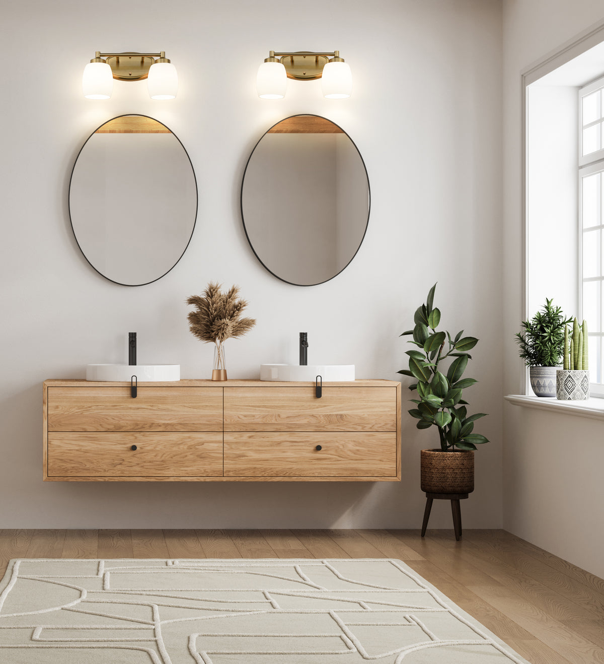 Kendrick 2 Light Vanity