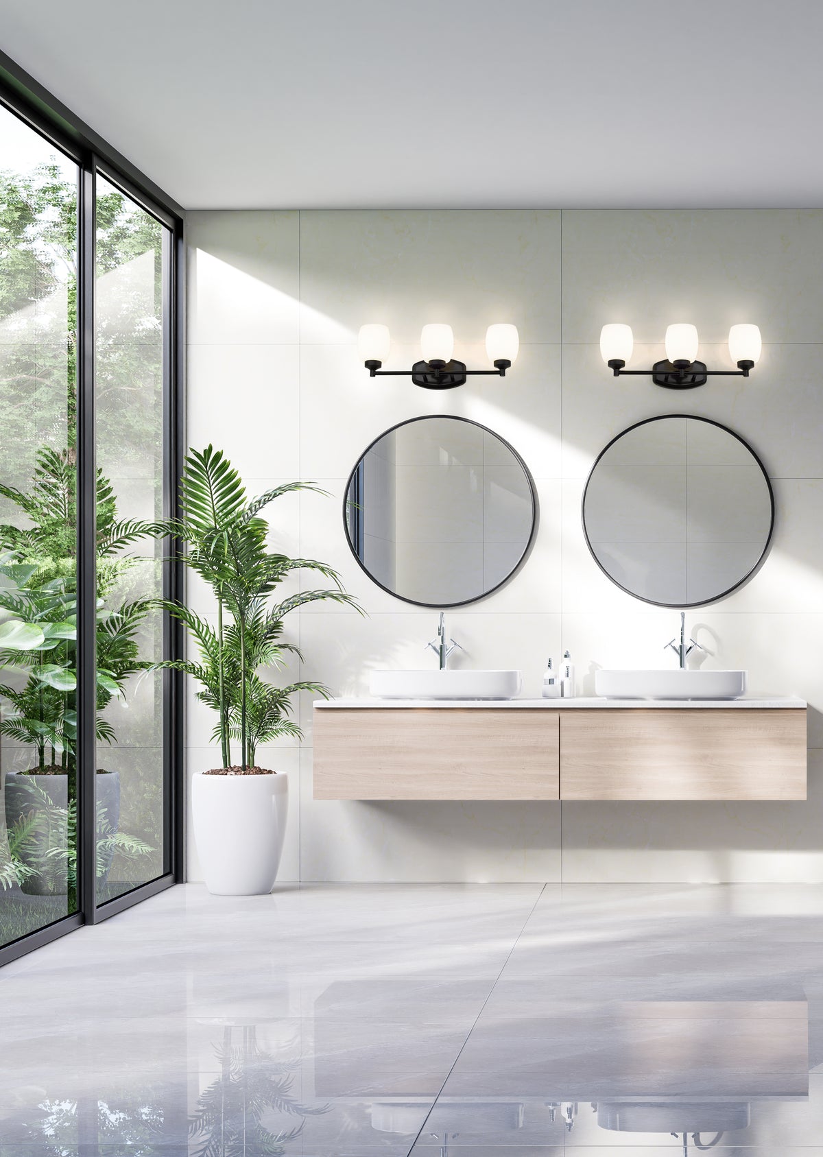 Kendrick 3 Light Vanity