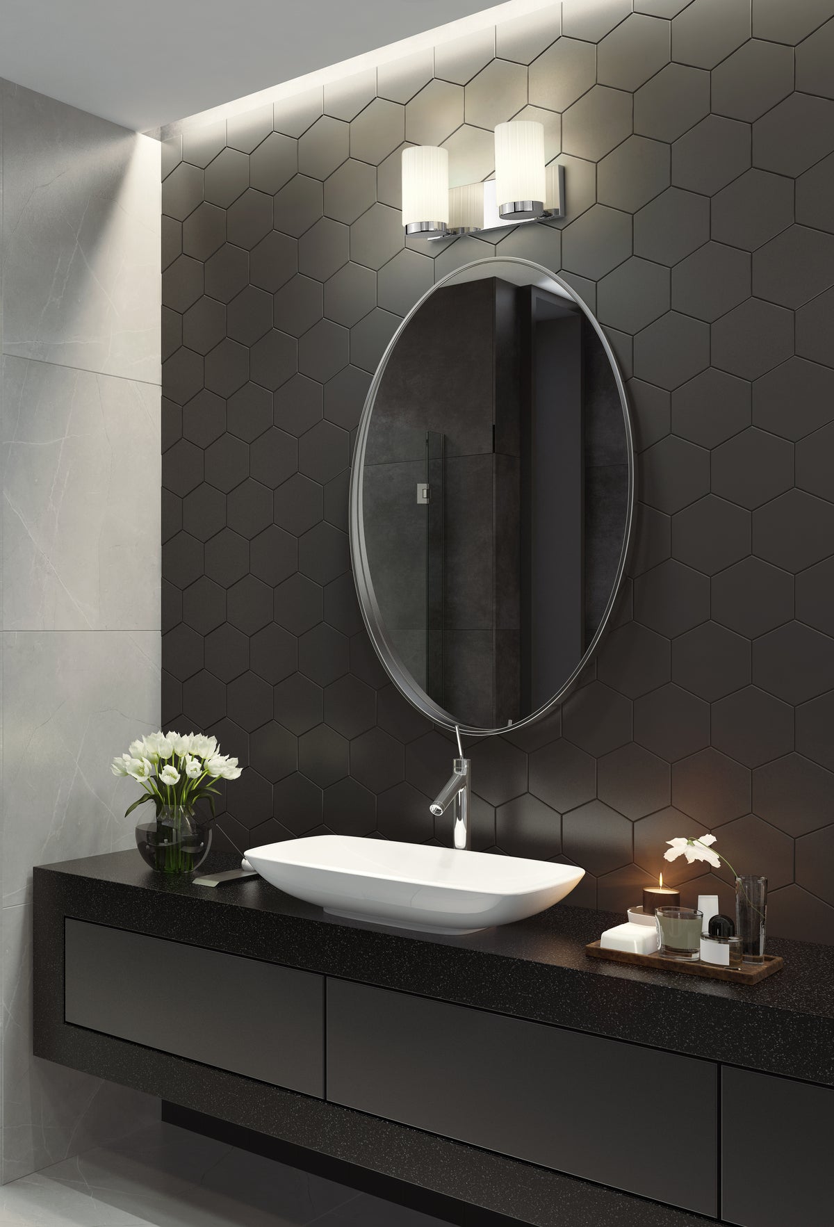 Burk 2 Light Vanity