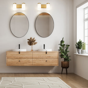 Burk 2 Light Vanity