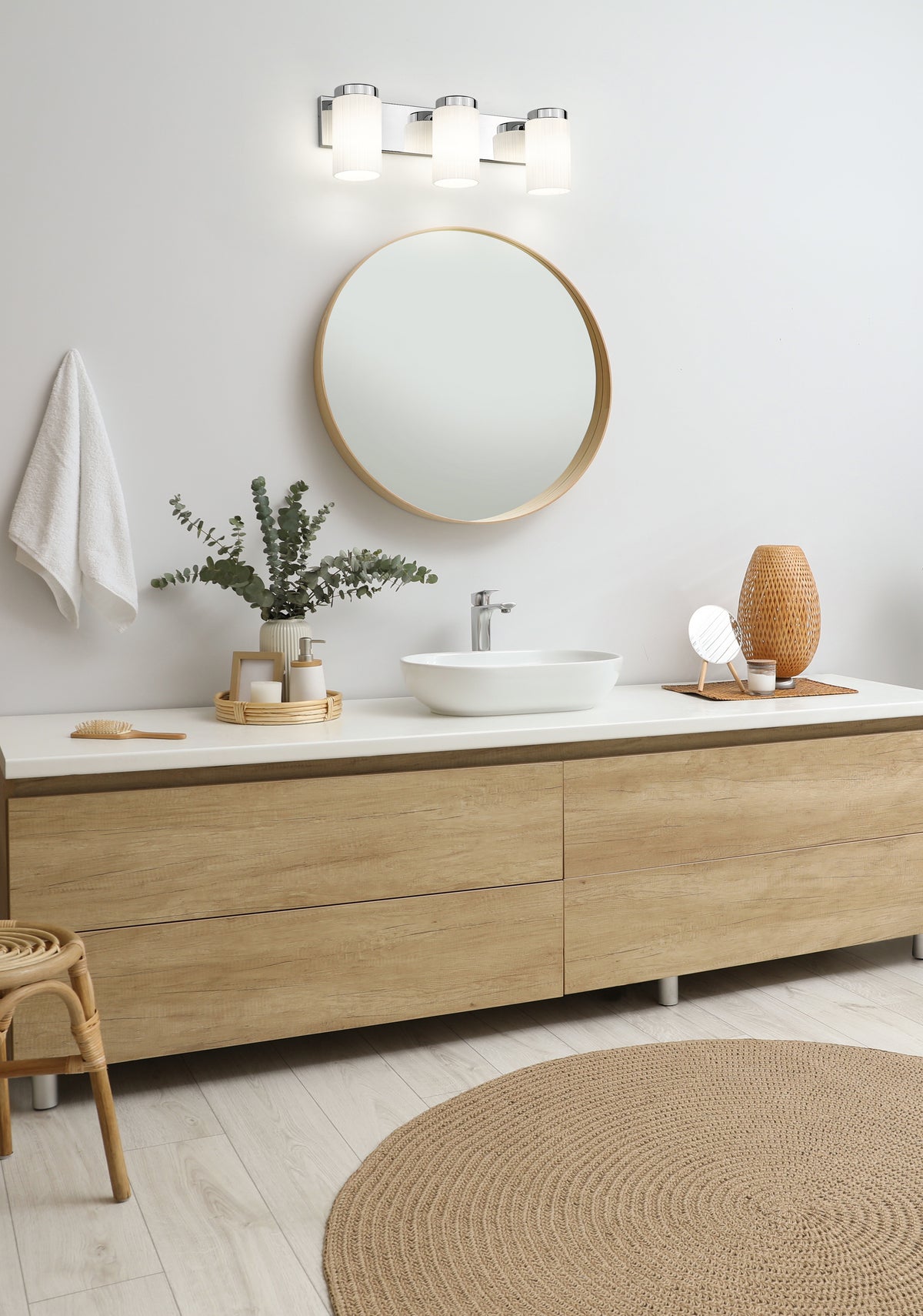 Burk 3 Light Vanity