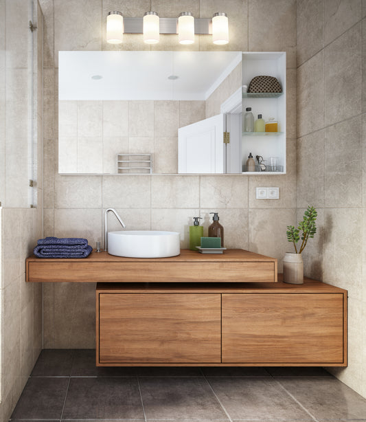 Burk 4 Light Vanity