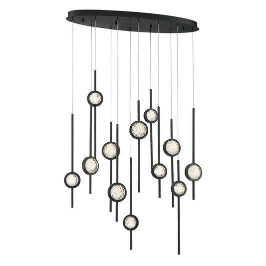 Barletta 12-Light 38" Integrated LED Multi Drop Chandelier