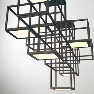 Ferro 9-Light 40" Integrated LED Chandelier
