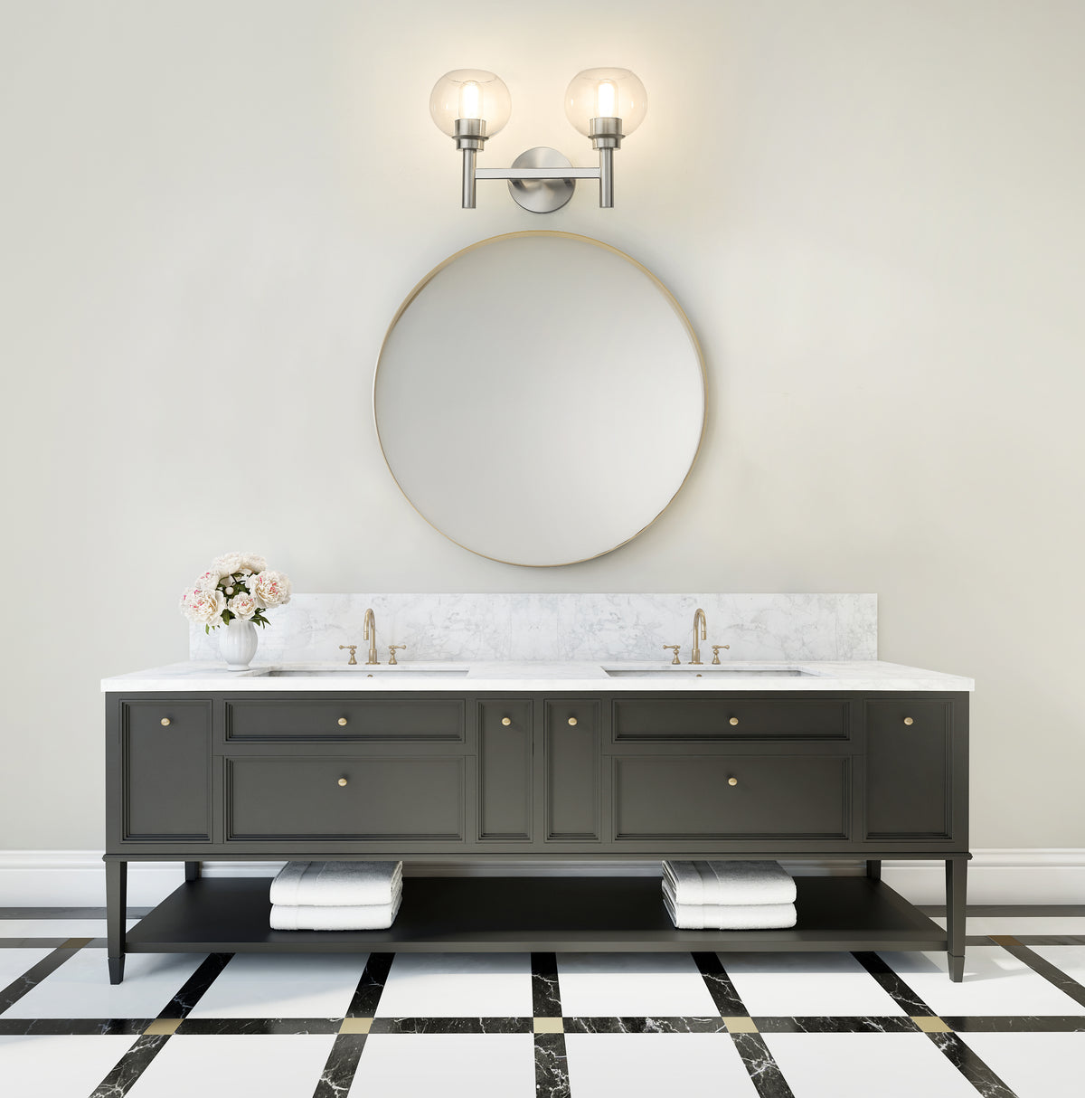 Sutton 2 Light Vanity