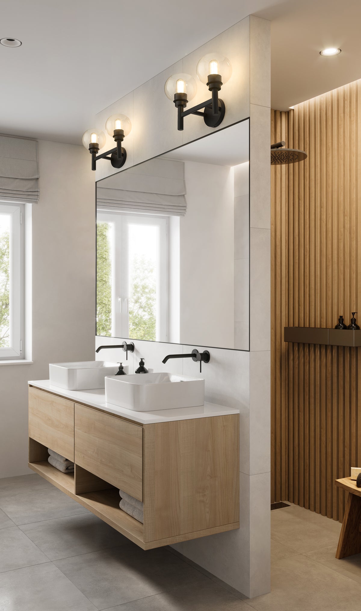 Sutton 2 Light Vanity