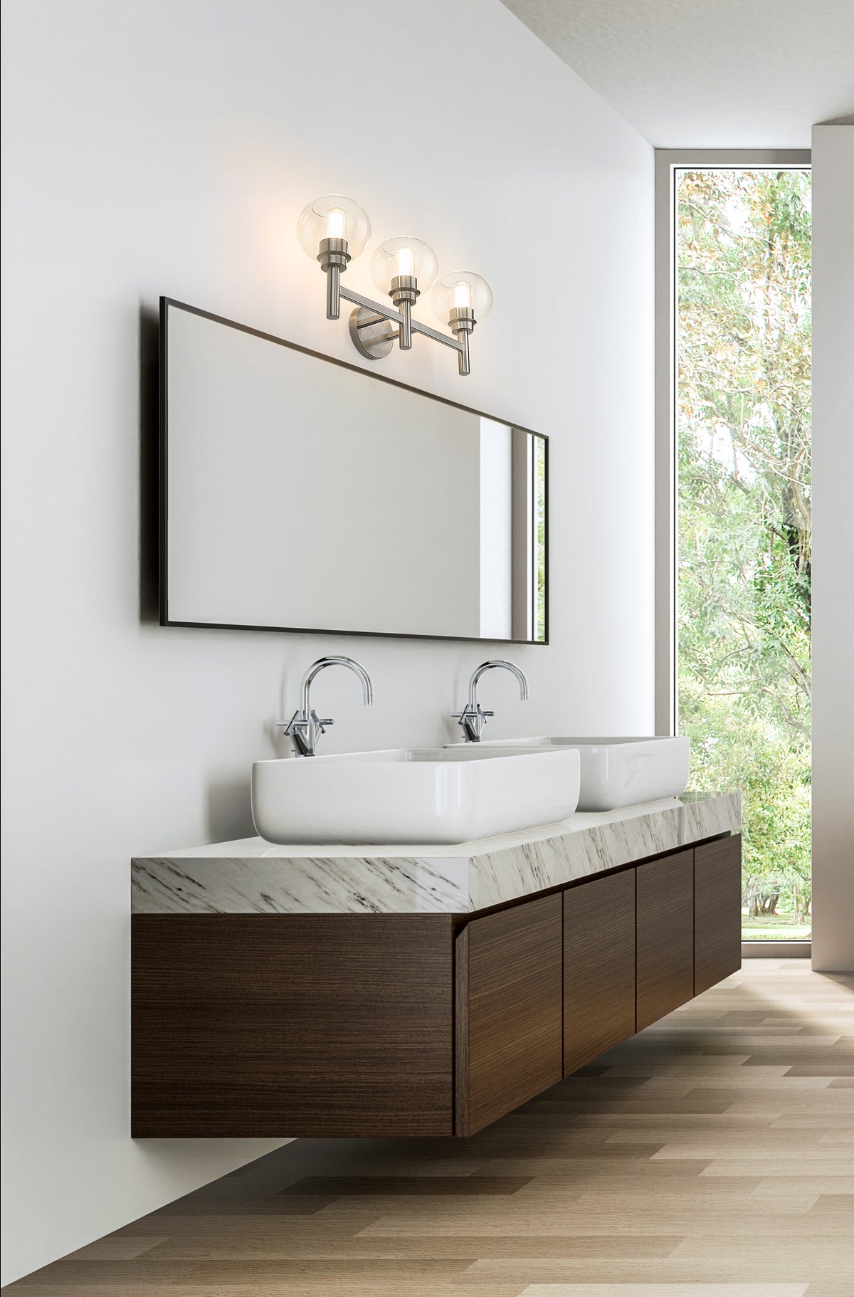 Sutton 3 Light Vanity
