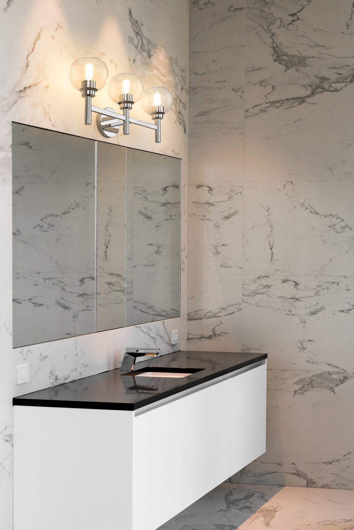 Sutton 3 Light Vanity