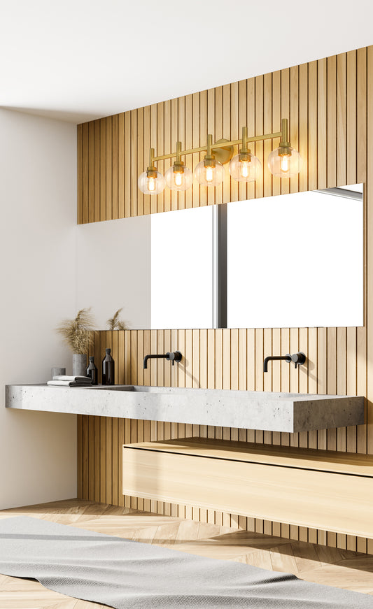 Sutton 5 Light Vanity