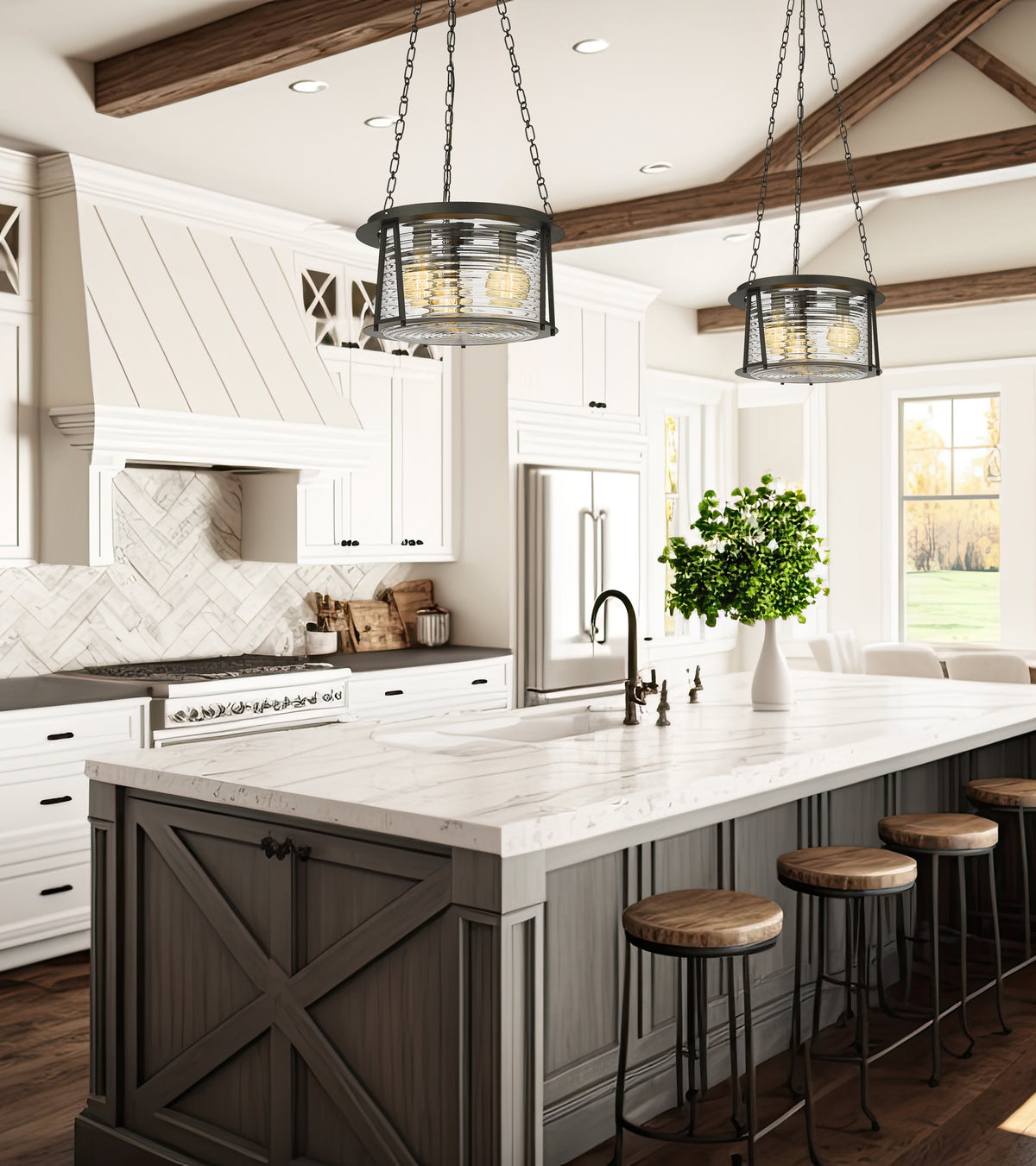 Cape Harbor 3 Light Pendant