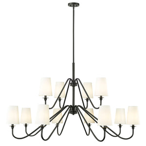 Gianna 12 Light Chandelier 12 x 60W - Candelabra