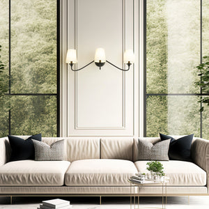 Gianna 3 Light Wall Sconce 3 x 60W - Candelabra