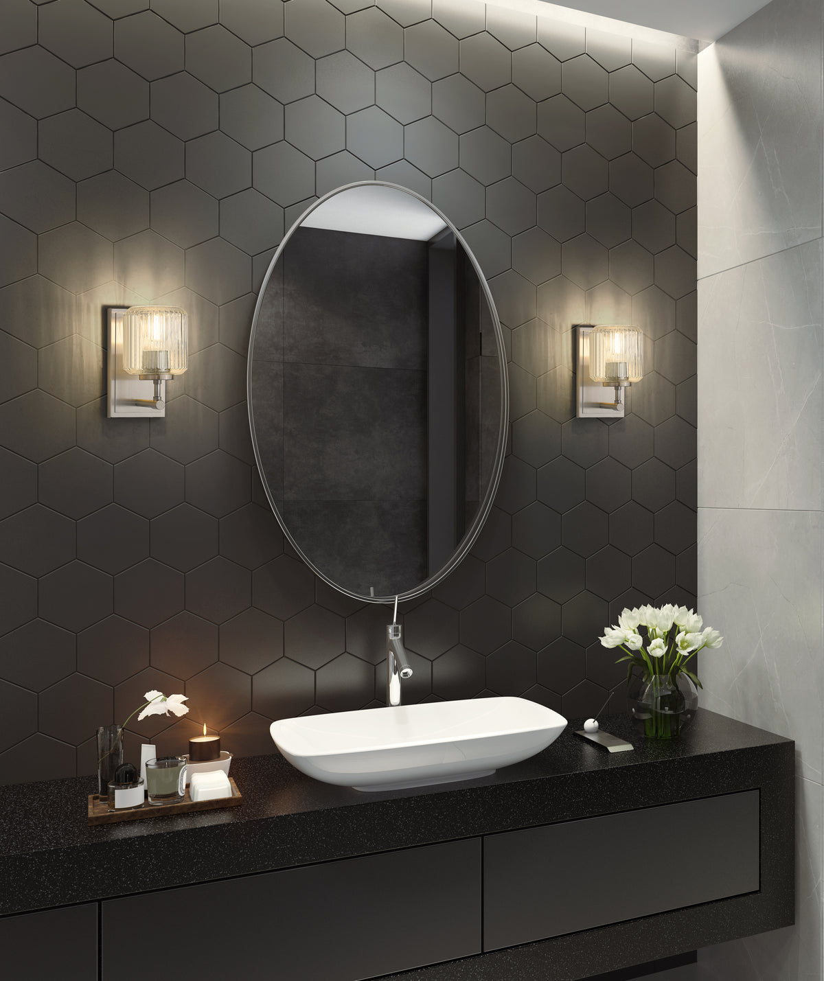 Landon 1 Light Wall Sconce 1 x 100W - Medium