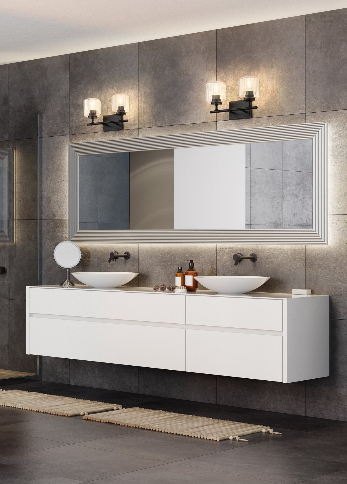 Landon 2 Light Vanity 2 x 100W - Medium