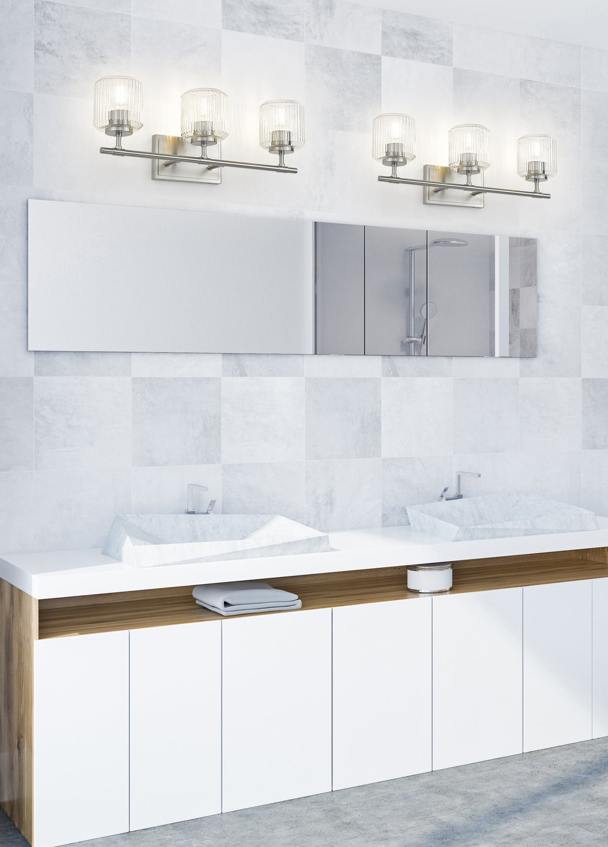 Landon 3 Light Vanity