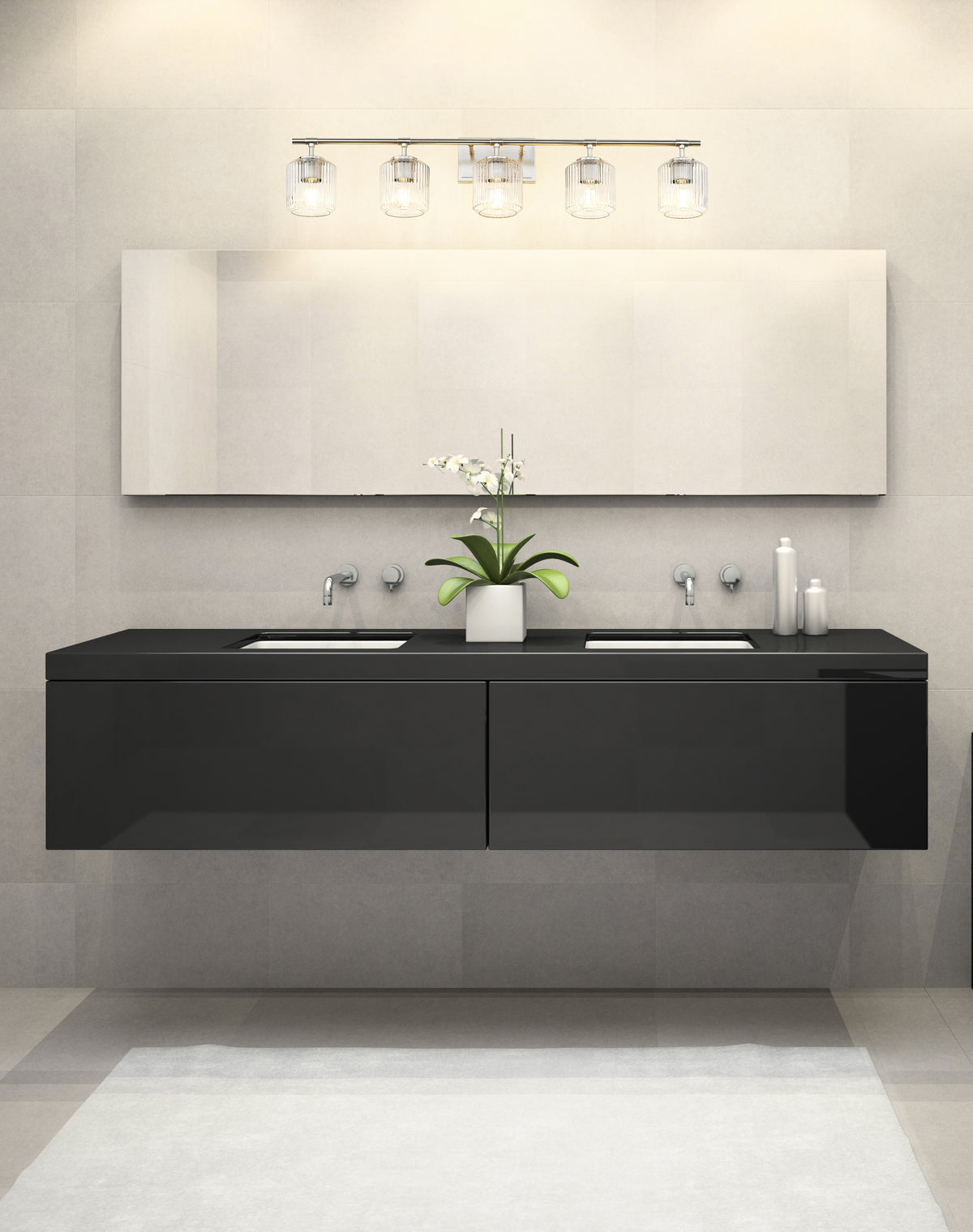 Landon 5 Light Vanity