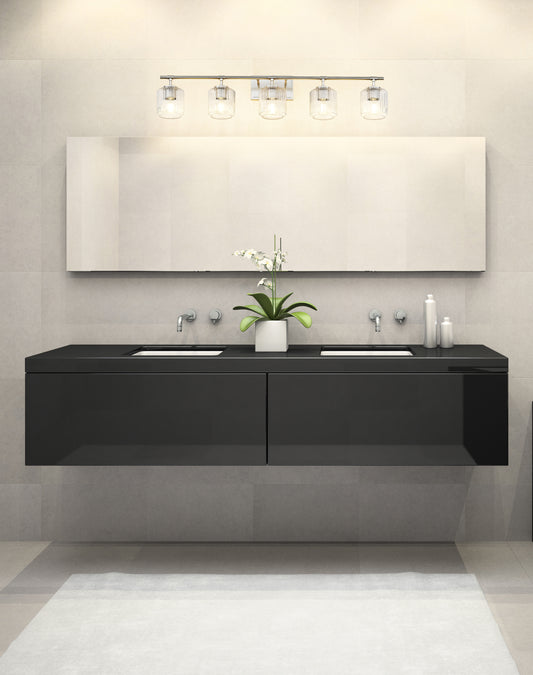 Landon 5 Light Vanity