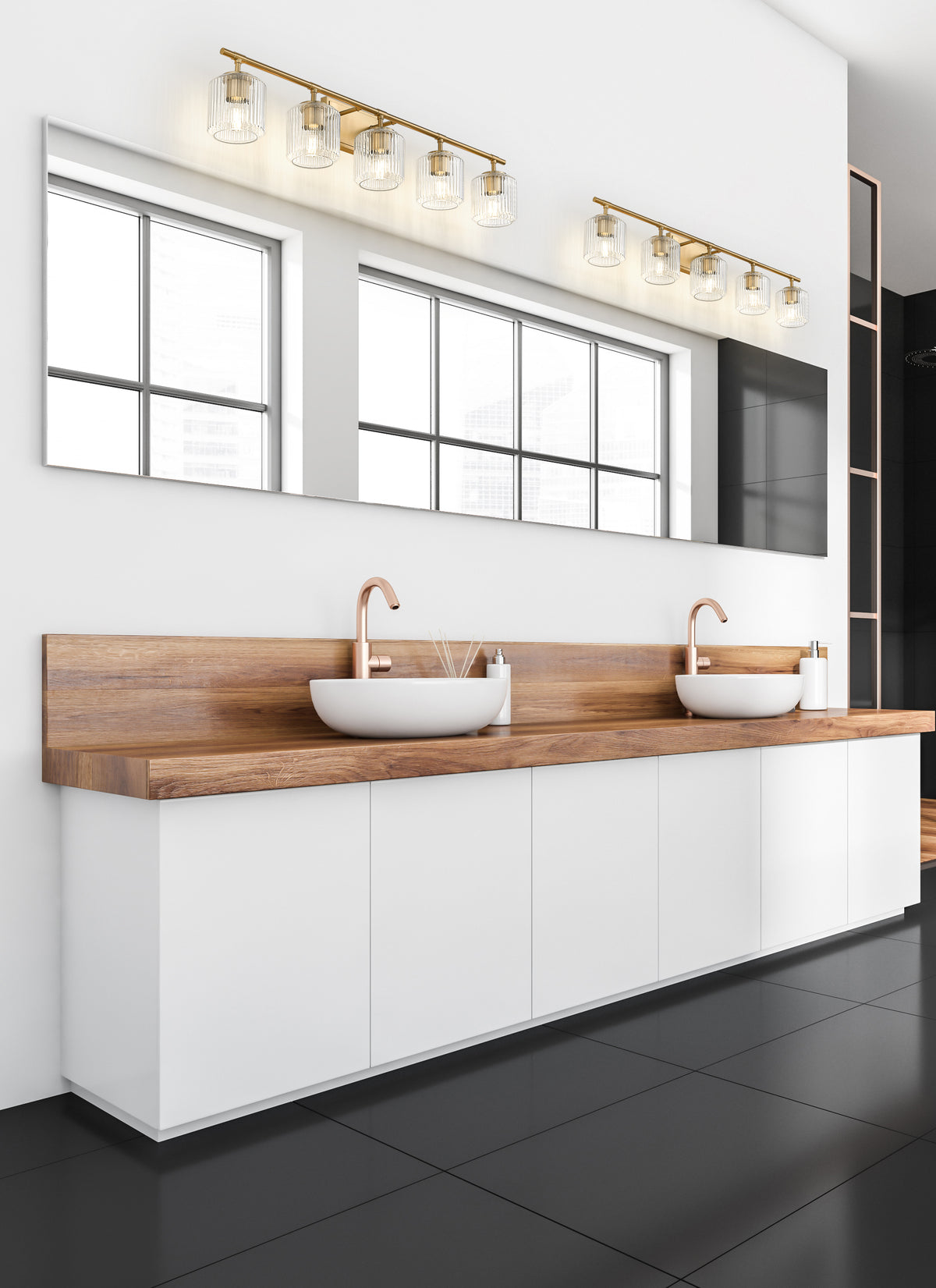 Landon 5 Light Vanity