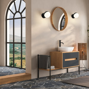 Realm Sphere 1 Light Wall Sconce