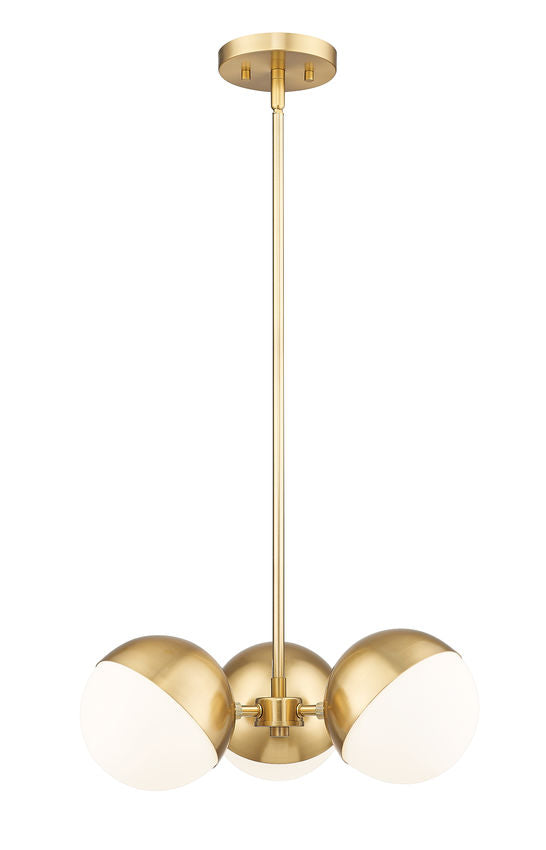 Realm Sphere 3 Light Chandelier 3 x 60W - Medium