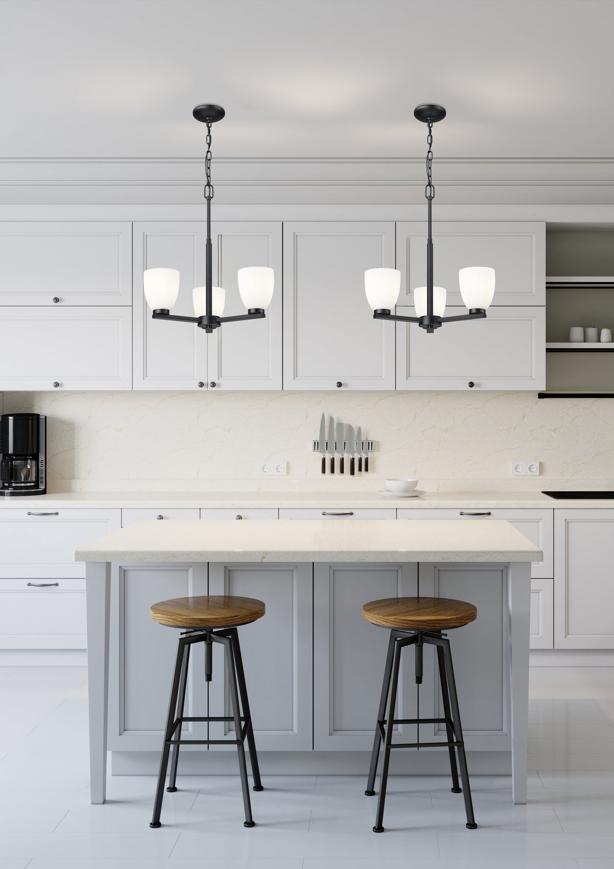 Naya 3 Light Chandelier
