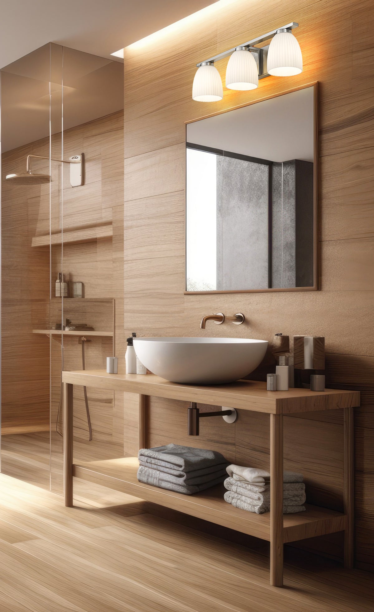 Naya 3 Light Vanity