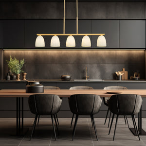 Naya 5 Light Linear Chandelier