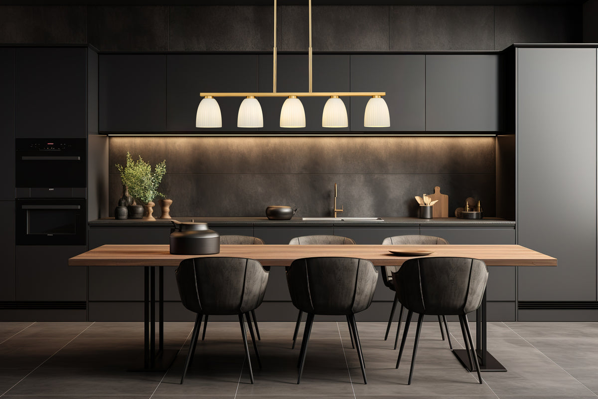 Naya 5 Light Linear Chandelier